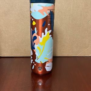 tarbucks Copper Travel Tumbler Stainless Leaves Fall Autumn Vacuum Insulated